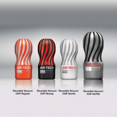 Tenga Air-Tech 重复使用型真空杯 (白 - 温柔型)